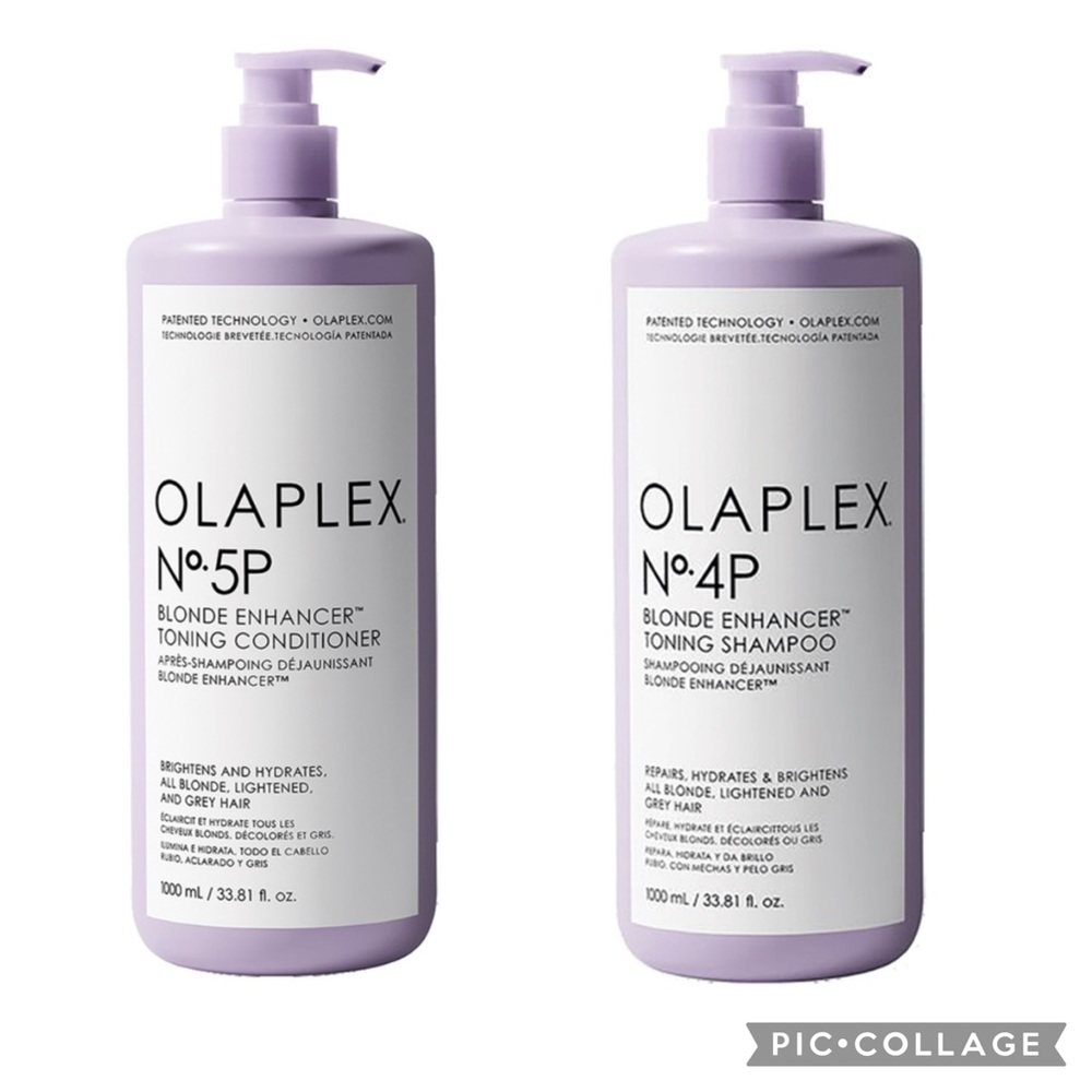 Olaplex Blonde Enhancer Toning Shampoo and Conditioner NEW